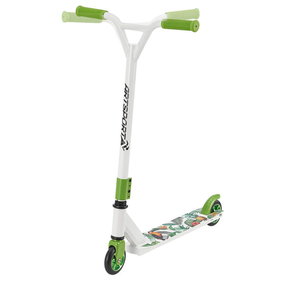 Stuntstep Futuristisch in Wit Groen Hawaï - Afbeelding 4