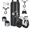 Bokszak set - 10kg - synthetisch leer