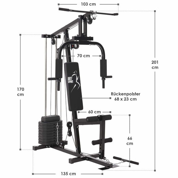Krachtstation Profigym 2000 - Afbeelding 7