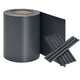 PVC Privacystrips - 1 stuk - Antraciet