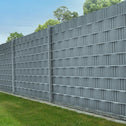 PVC Privacystrips - 1 stuk - licht grijs