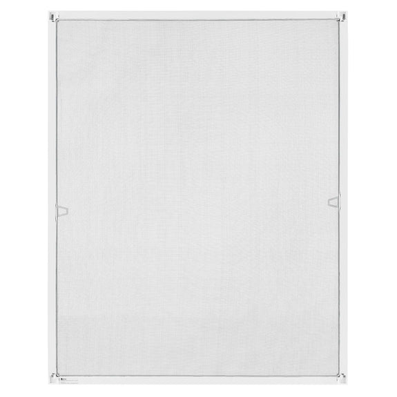 Vliegenhor / Raamhor / Hor - 110 x 130 cm - Wit - Incl. Bevestigingsmateriaal - Afbeelding 1