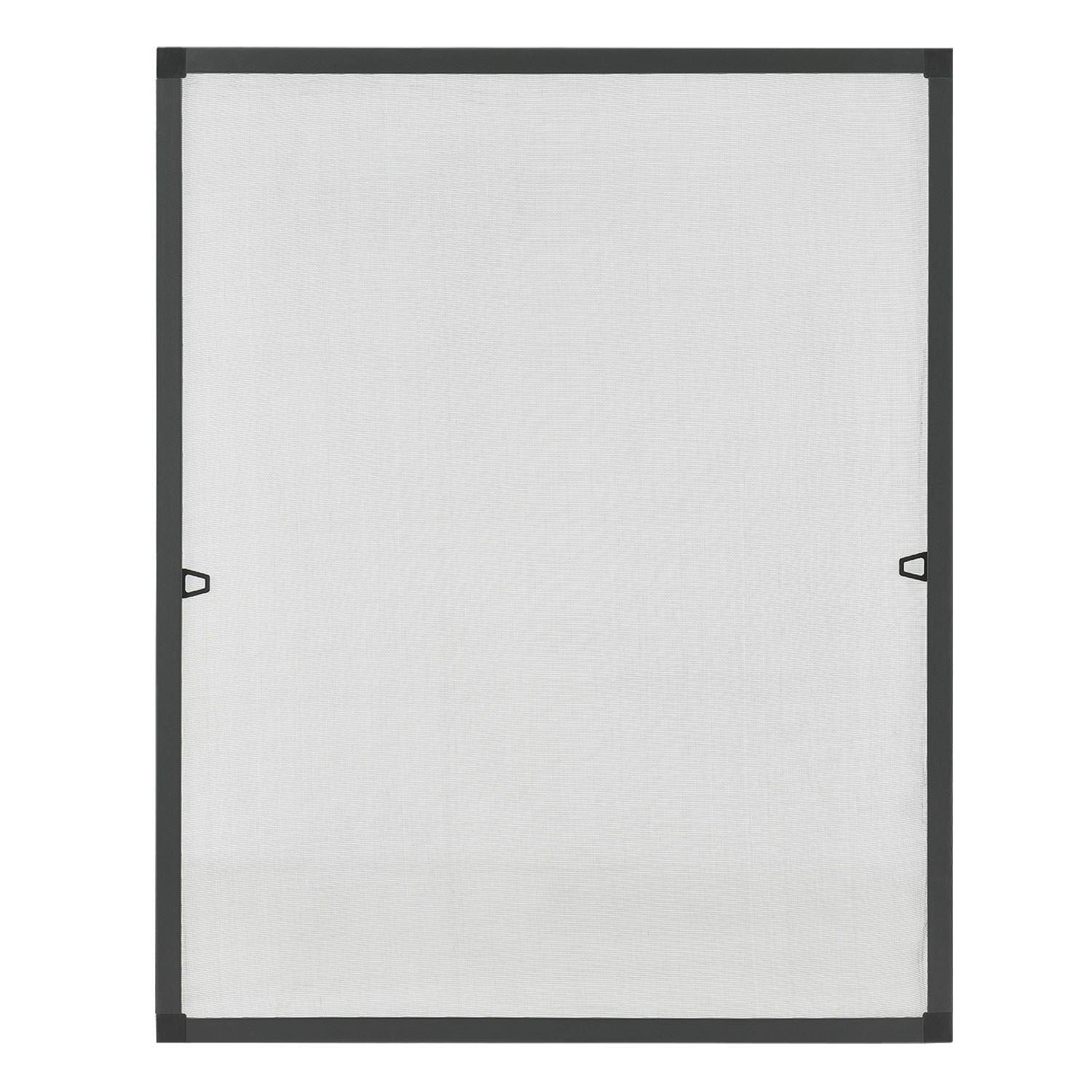 Vliegenhor / Raamhor / Hor - 80 x 100 cm - Zwart - Incl. Bevestigingsmateriaal