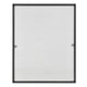 Vliegenhor / Raamhor / Hor - 100 x 120 cm - Zwart - Incl. Bevestigingsmateriaal