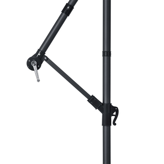 Parasol Brazil - 3m - Donkergrijs - Afbeelding 4