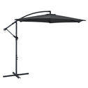 Parasol Brazil - 3m - Donkergrijs