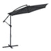Parasol Brazil - 3m - Donkergrijs