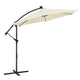 Parasol Brazil - 3,0 m - Incl. LED - Wit