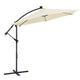 Parasol Brazil - 3,5 m - Incl. LED - Wit