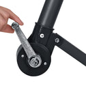 Parasol Brazil - 3,5 m - Incl. LED - Donkergrijs