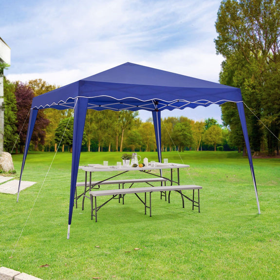 Inklapbare Partytent Vivara - 3 x 3m - Blauw - Afbeelding 2