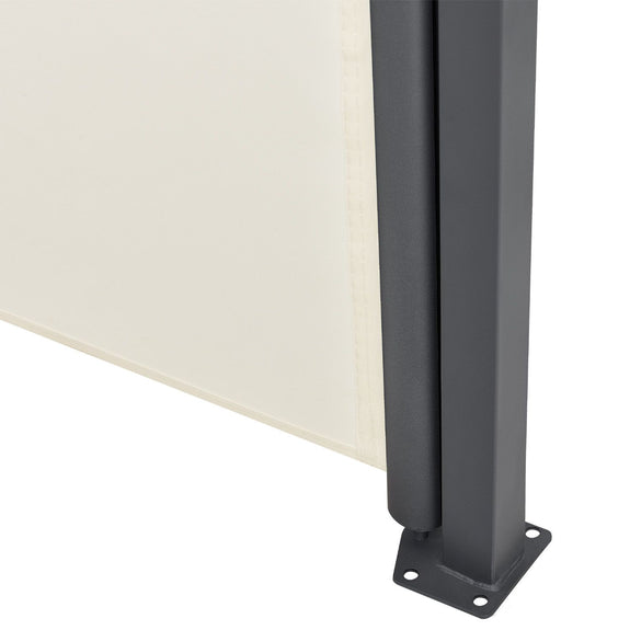Windscherm / Zonnescherm Dubai - 500 x 200 cm - Beige - Afbeelding 4