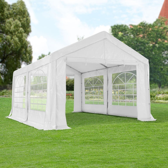 Partytent / Paviljoen Gala - 3 x 4 meter - Wit - Incl. Zijwanden & Toebehoren - Afbeelding 2