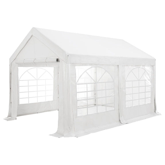 Partytent / Paviljoen Gala - 3 x 4 meter - Wit - Incl. Zijwanden & Toebehoren - Afbeelding 1