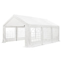 Partytent / Paviljoen Gala - 3 x 6 meter - Wit - Incl. Zijwanden & Toebehoren