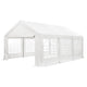 Partytent / Paviljoen Gala - 4 x 6 meter - Wit - Incl. Zijwanden & Toebehoren
