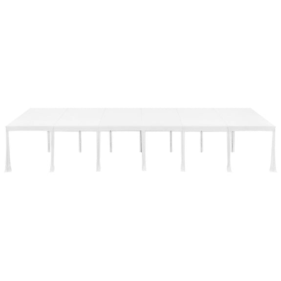 Partytent / Paviljoen Gala - 6 x 12 meter - Wit - Incl. Zijwanden & Toebehoren - Afbeelding 6