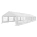 Partytent / Paviljoen Gala - 6 x 12 meter - Wit - Incl. Zijwanden & Toebehoren