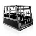 Aluminium hondentransportbox - M
