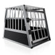 Aluminium hondentransportbox - L