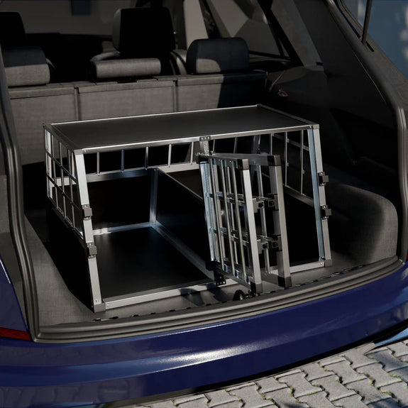 Hondentransportbox aluminium- L/X - Afbeelding 7