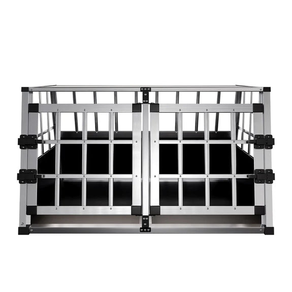 Hondentransportbox aluminium- L/X - Afbeelding 6