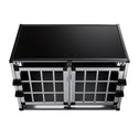 Hondentransportbox aluminium- L/X