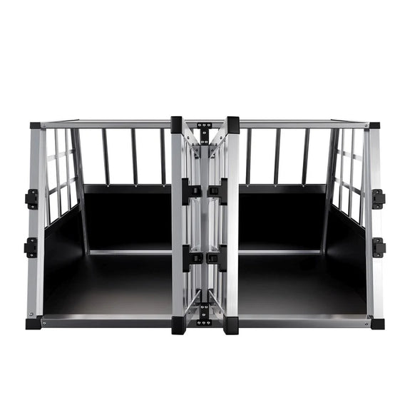 Hondentransportbox aluminium- L/X - Afbeelding 3