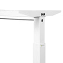 Elektrisch Verstelbaar Bureau / Sta Zit Bureau - 140 x 60 cm - Wit