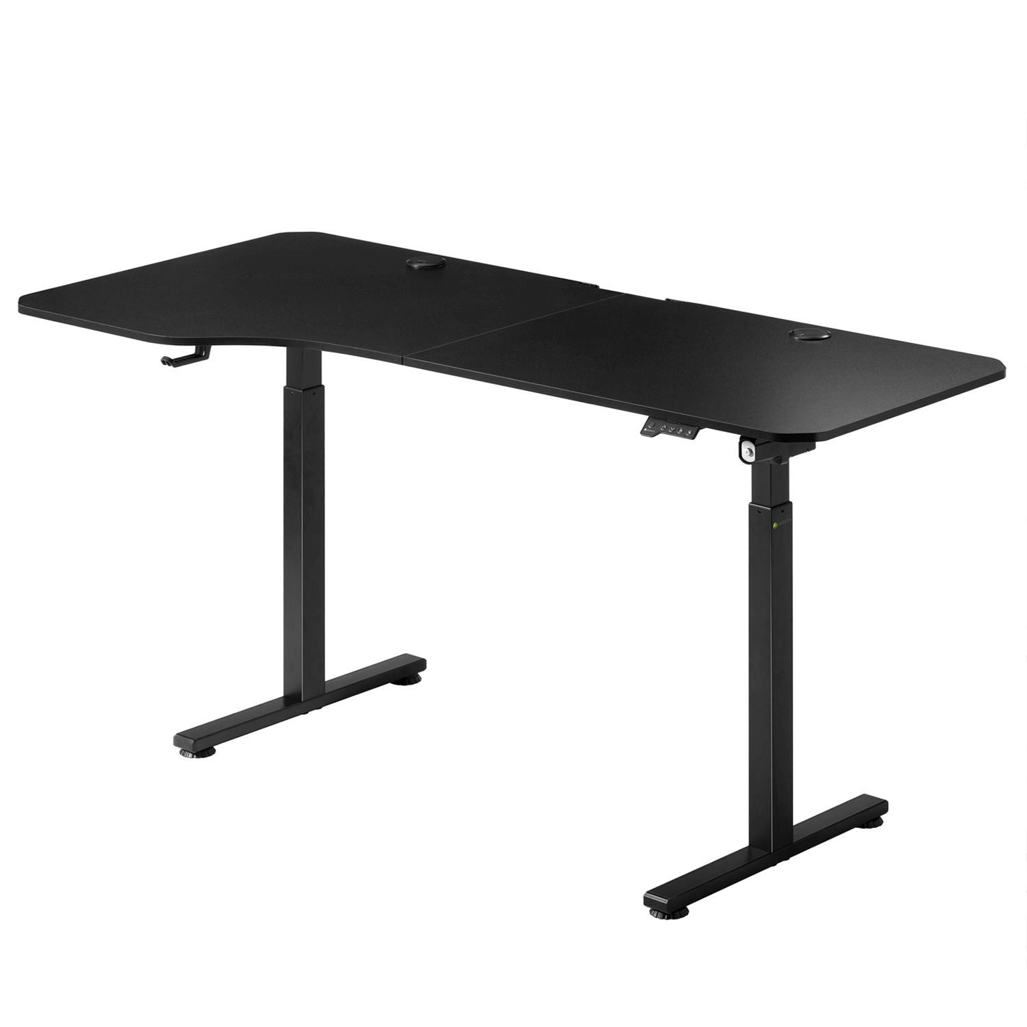 Elektrisch Verstelbaar Bureau / Sta Zit Bureau - 160 x 75 cm - Zwart