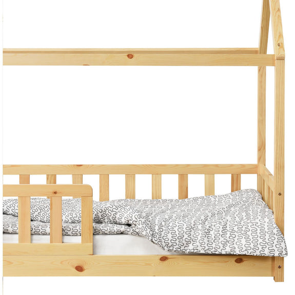 Kinderbed Marli - 80 x 160 cm - Houtkleur - Afbeelding 4