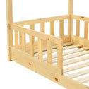 Kinderbed Marli - 80 x 160 cm - Houtkleur