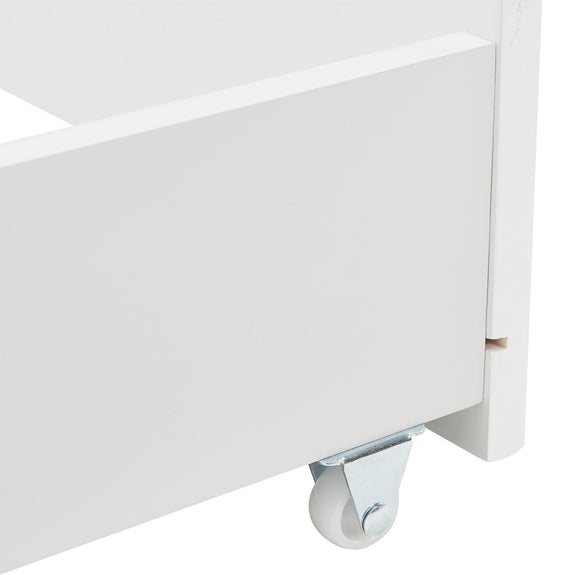 Kinderbed Marli - 80 x 160 cm - Wit - Incl. lades - Afbeelding 13