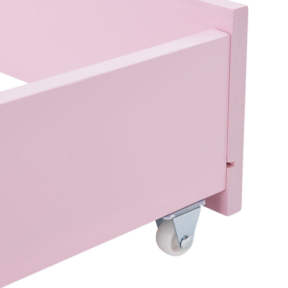 Kinderbed Marli - 80 x 160 cm - Roze - Incl. lades - Afbeelding 5