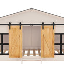 Kinderbed boerderij - 90 x 200 cm - Wit