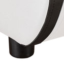 Gestoffeerd bed Sevilla - 140 x 200 cm - Wit