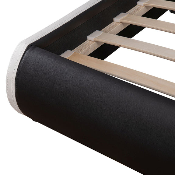 Gestoffeerd Bed Sevilla - 180 x 200 cm - Zwart - Afbeelding 12