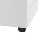 Gestoffeerd bed Lyon - 180 x 200 cm - Wit - LED Verlichting & Bedlades