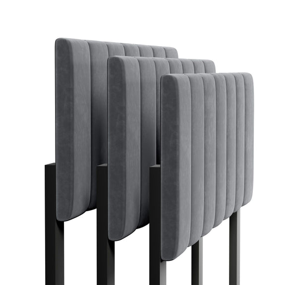 Gestoffeerd Bed Soria - 180 x 200 cm - Donkergrijs - Incl. Bedlades - Afbeelding 9
