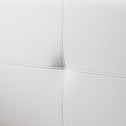Boxspringbed Oakland - 140 x 200 cm - Wit - LED Verlichting