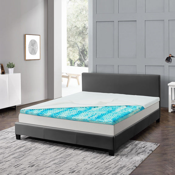 Topper / Matrastopper / Topmatras - 180 x 200 cm - H2 / H3 - Traagschuim - Afbeelding 12