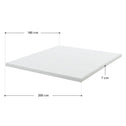Topper / Matrastopper / Topmatras - 180 x 200 cm - H2 / H3 - Traagschuim