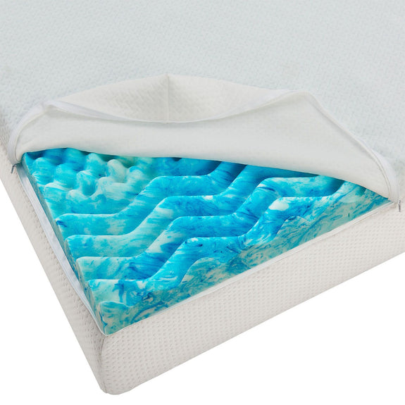 Topper / Matrastopper / Topmatras - 180 x 200 cm - H2 / H3 - Traagschuim - Afbeelding 8