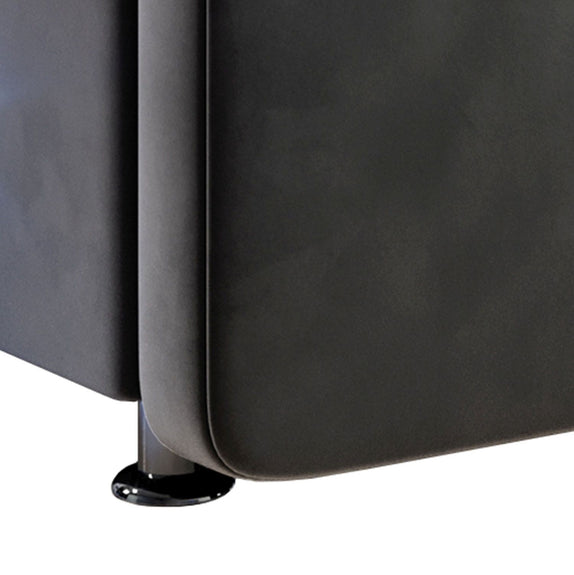 Boxspring Houston - 140 x 200 cm - Grijs - Afbeelding 5