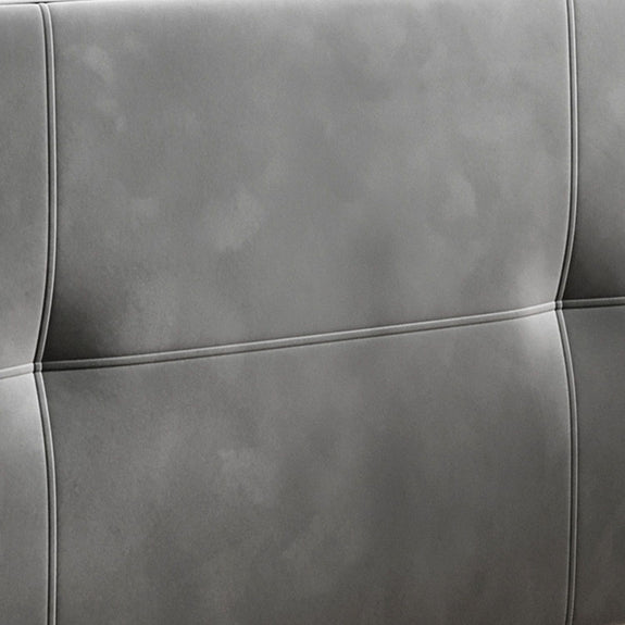 Boxspringbed Houston - 120 x 200 cm - Grijs - Afbeelding 4