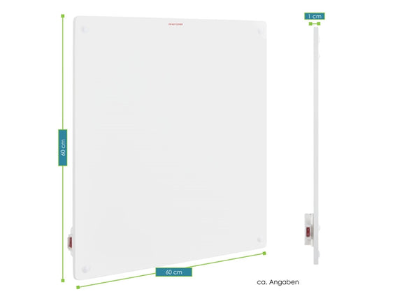 Infrarood verwarming / verwarmingspaneel - 60 x 60 cm - 425 W - Afbeelding 6