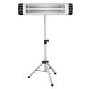 Infraroodkachel / Terrasverwarmer / Verwarming Kajo - 2500 Watt - Incl. Afstandsbediening
