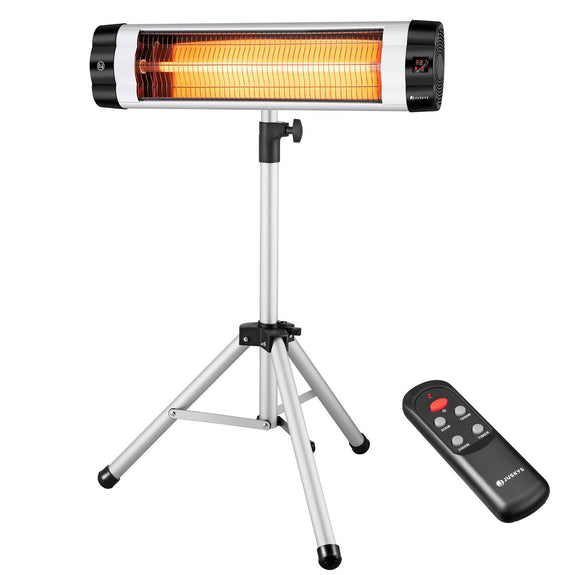 Infraroodkachel / Terrasverwarmer / Verwarming Kajo - 2500 Watt - Incl. Afstandsbediening - Afbeelding 1