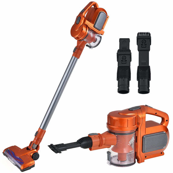Accustofzuiger - 2 in 1 - VAC100 Pro - Goud / Oranje - Afbeelding 1