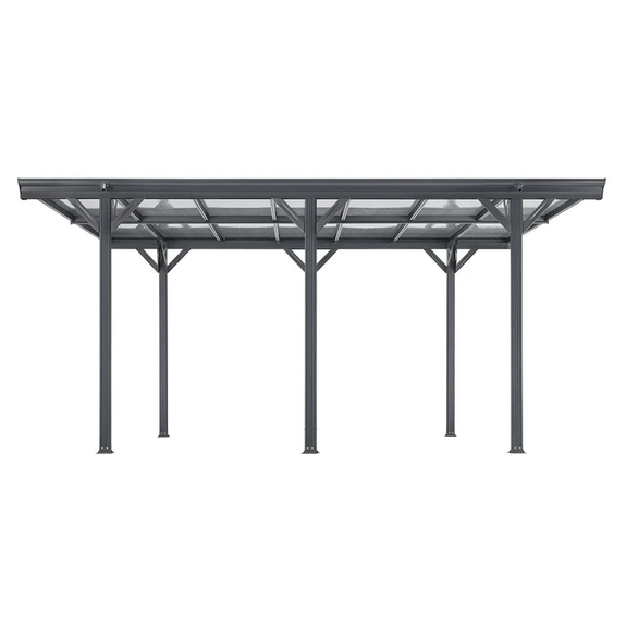 Carport / Terrasdak - Platdak - 5 x 3 m - Donkergrijs - Afbeelding 6
